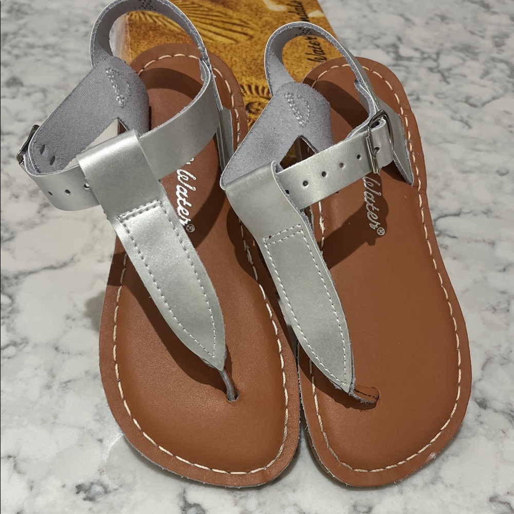 Salt Water Leather Sandals Size 13